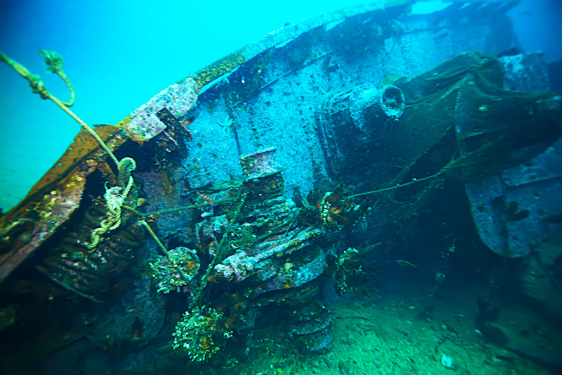 Shipwreck Sunken Ship Underwater