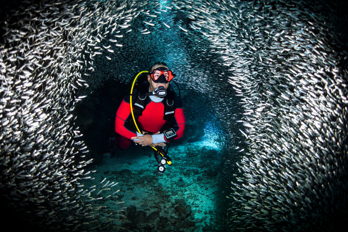 Scuba diving